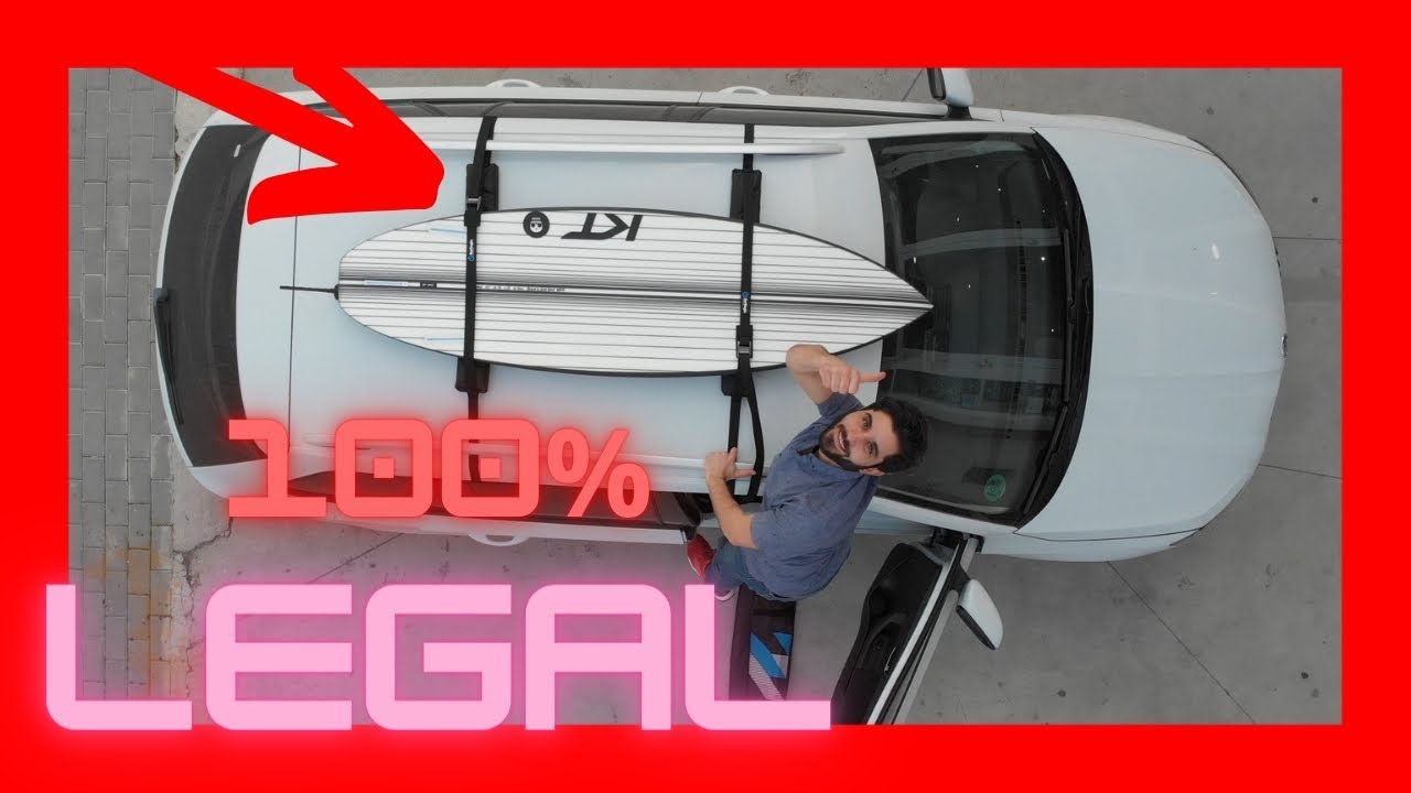 Consejos prácticos para transportar una tabla de paddle surf en tu coche 1 transportar tabla paddle surf coche