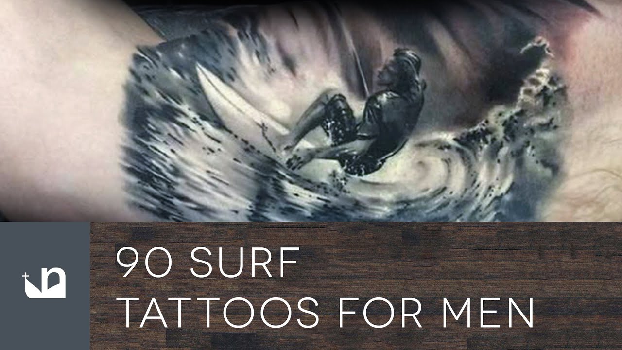 Tatuaje tabla de surf minimalista: diseño, significado y consejos para tu elección 1 tatuaje tabla de surf minimalista
